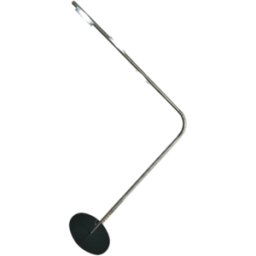 Lampe Steiner paris design argent 30x90x150