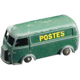 Jouet fourgon poste dinky toys vert 0x0x4
