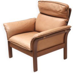 Fauteuil modèle "Scala" de Driepunkt International, années 1980 marron 89x83x90