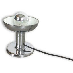 Original modernist 1970s chrome Table light lamp de table made by COSACK, Germany multicolore 17x17x16