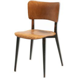 'Cross Frame Chair' de Max Bill pour Horgen Glarus, Suisse - Années 1950 bois 48x51x78