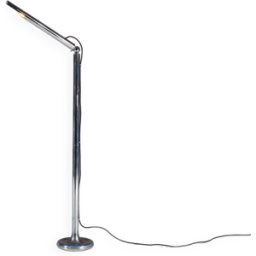 Lampadaire Ingo Maurer pour M-Design, Allemagne 1960 gris 120x24x170