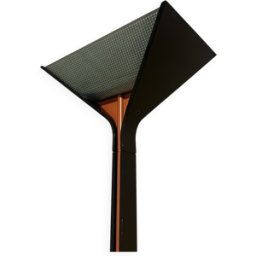Luminaire Halogène Papilloma par Afra et Tobia Scarpa pour Flos noir 25x25x190