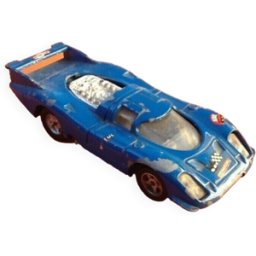 Voiture miniature Porsche 917 Jet-Car de Norev (1969) Made in France bleu 0x0x0