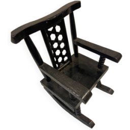 Chaise à poupée bois 20x20x16