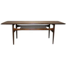 Furniture Arrebo 1960s rosewood coffee table bois 153x52x51