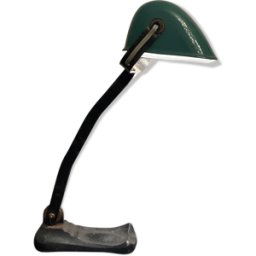 Lampe de bureau design bolichwerke d ebolicht , industriel année 30 noir 26x19x47