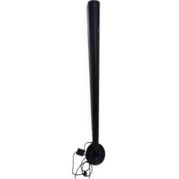 Lampadaire artemide megaron noir 35x35x182