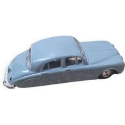 Voiture Norev Jaguar 2l400 modèle 17 bleu 4x3x8