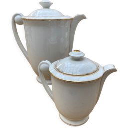 ART Lot de 2 verseuses blanc 0x0x0