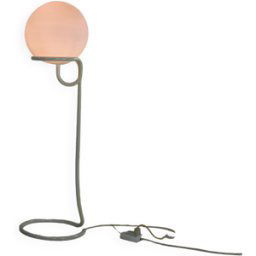Luminaire globe par Aldo Van Den Nieuwelaar pour Domani, Pays-Bas blanc 35x32x135