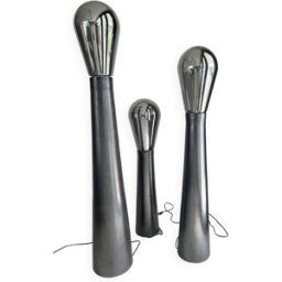 Lampes a poser charolles argent 0x0x0
