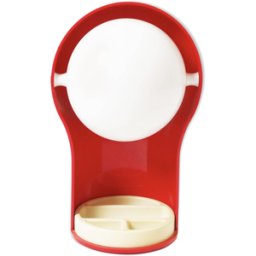 Lampe "telegono" de Vico Magistretti éditée par Artemide, 1968 rouge 25x0x38