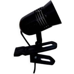 Lampe à pince de Stilnovo noir 17x7x20