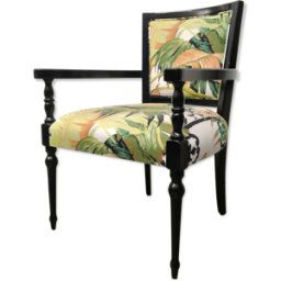 Fauteuil Dimore studio noir 53x51x77