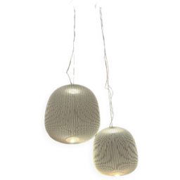 Suspensions Foscarini Spokes blanc 73x70x70