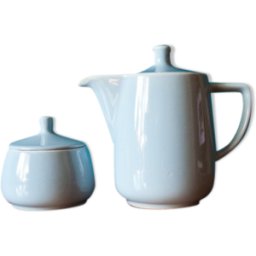 Set Melitta années 60 bleu