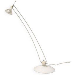 Lampe à poser post moderne "Arc", Massive, 1993 blanc 17x36x52