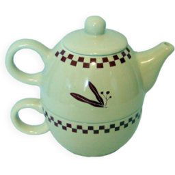 ART Theiere et tasse 2 en 1 multicolore 20x14x16