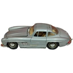 Ancien jouet en métal : voiture Mercedes Benz SL 300 Bburago gris 0x0x0