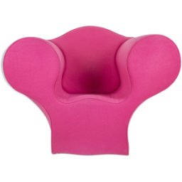 Fauteuil Pink Soft Big Easy Chair par Ron Arad pour Moroso rose 124x92x98