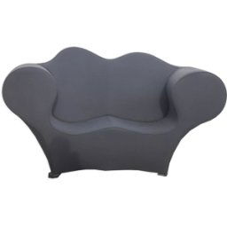 Fauteuil gris double Soft Big Easy par Ron Arad pour Moroso gris 200x97x104