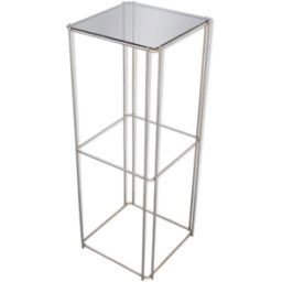 Selette design Max Sauze, édité par Isocèle dore 38x38x80