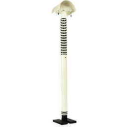 Lampadaire Shogun par Mario Botta pour Artemide, 1980s blanc 32x32x213