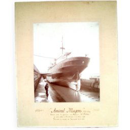 ART Photo industrielle/publicitaire de 1907 blanc 36x3x44