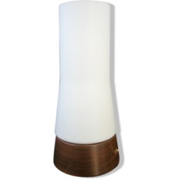 Lampe de table Louis Kalff, philips 1960 blanc 14x14x30