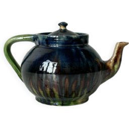 ART Théière en céramique numérotée, style poterie Belge. multicolore 0x0x0