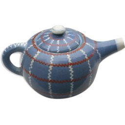ART Céramique de Jean Garillon théière bleu