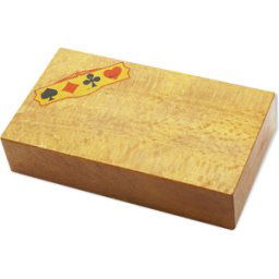 Boite en bois à jeux bois 12x0x3