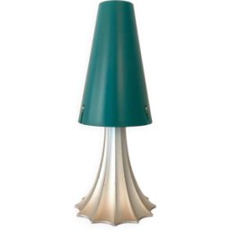 Lampe Mimi de Alessandro Mendini pour Artemide, 1980's argent 13x13x31