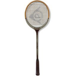 Raquette Squash dunlop vintage marron