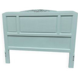 Tête de lit art déco vert 138x3x109