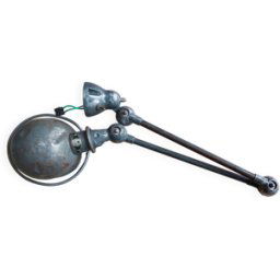 Lampe d'atelier Jieldé grise, 2 bras, fonctionnelle gris 0x0x0