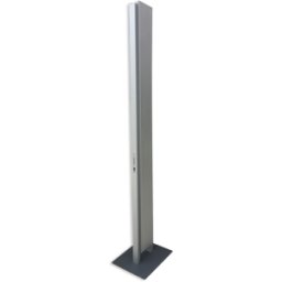 Lampadaire modèle Atreo de J.Van Llerde, Artemide, Italie 2010 argent 39x31x185