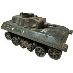 Char Tank Tchad n°10, Joustra, 1960 vert 21x12x11