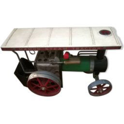 Jouet a vapeur ancien multicolore 26x9x17