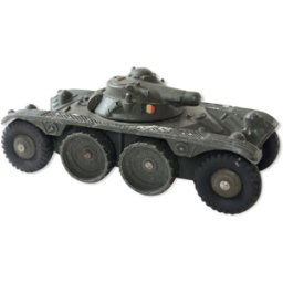 E.B.R Panhard Meccano - Dinky Toys 1950 vert 4x9x4