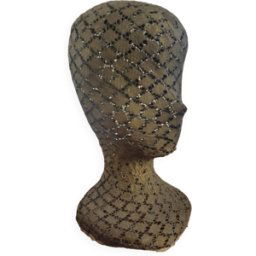 Tête à chapeau dore 12x16x30