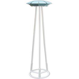 MLampadaire etal Lux Italy Clovy par Luca De Bona & Dario De Meo, 2015 bleu 60x60x175
