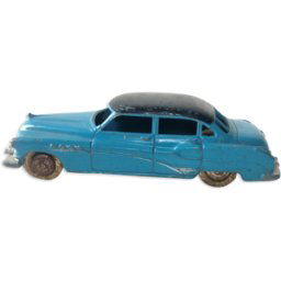 Buick Roadmaster - Dinky Toys 1950 bleu 11x4x3