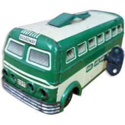 Trolleybus Joustra bus multicolore 14x7x7