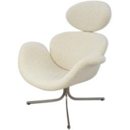 Big Tulip par Pierre Paulin pour Artifort, 1959, Première édition blanc 88x83x98