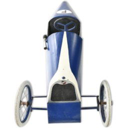 Voiture à pédales bleue bleu 65x74x154