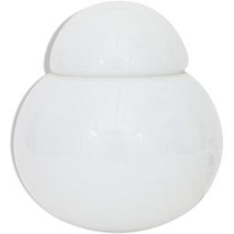 Lampe de table Daruma C5 by Sergio Asti blanc 19x0x20