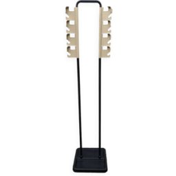 Porte-manteau beige et noir Manade de Jean-Pierre Vitrac noir 27x39x190