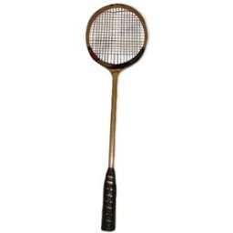 Ancienne raquette de squash en bois Slazenger Phantom de 1970 bois